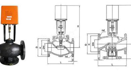 電(diàn)動三通調節(jiē)閥 電動三通(tong)調節閥