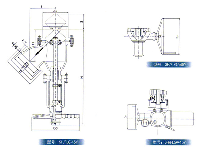 Y型(xíng)管接放料閥産品(pin)結構圖 Y型管接放(fang)料閥産品結構圖(tu)