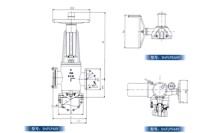 角式放料(liao)閥産品結構圖(tu) 角式放料閥産(chan)品結構圖