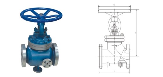 BJ41型(xíng)保溫閘(zhá)閥産品(pin)結構圖(tú)
