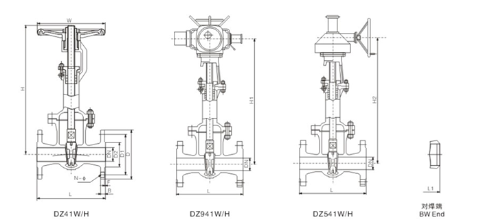 低溫(wen)閘閥結構(gòu)圖
