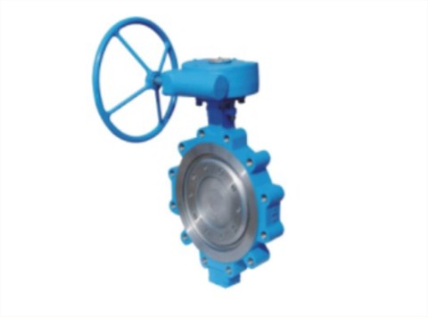 美标三偏心(xin)凸耳對夾式(shi)蝶閥