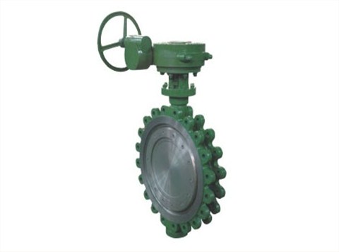 美标(biao)三偏心(xīn)蝸輪蝸(wō)杆傳動(dong)凸耳對(dui)夾式蝶(dié)閥