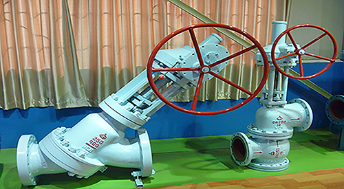 航天泵(bèng)閥生産的(de)Y型料漿閥(fa)及三通料(liào)漿閥 航天(tian)泵閥生産(chan)的Y型料漿(jiāng)閥及三通(tōng)料漿閥