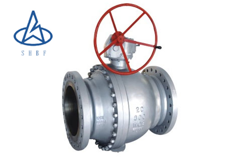 帶logo-固定(dìng)式鑄鋼(gang)球閥 帶(dai)logo-固定式(shì)鑄鋼球(qiu)閥