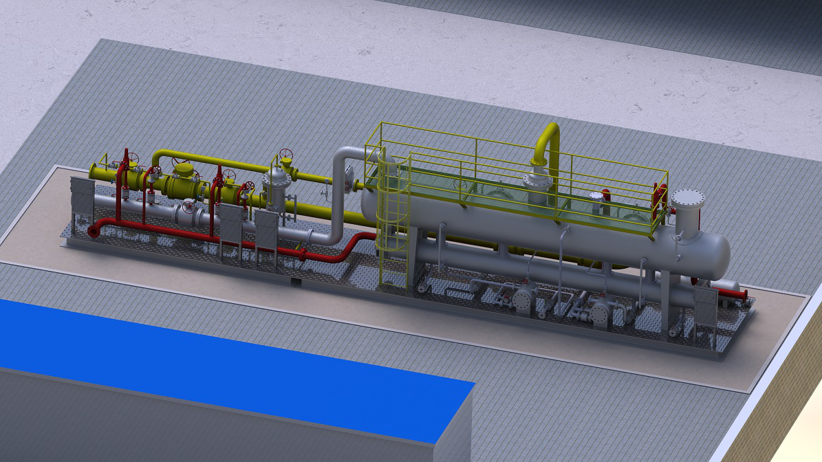 數(shu)字化集(ji)氣撬模(mó)型