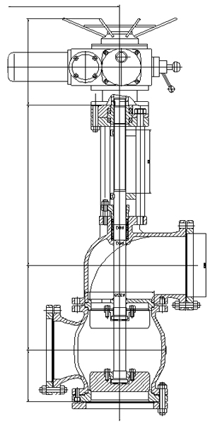 三通料(liào)漿閥結構圖