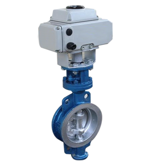 電動對(dui)夾蝶閥