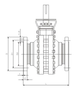 對分(fen)式球閥結構圖(tu) 對分式球閥結(jie)構圖